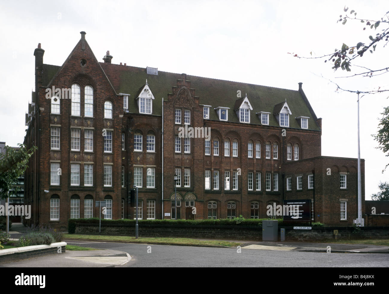 Cheshire Constabulary Training College (former) in Crewe UK Stock Photo