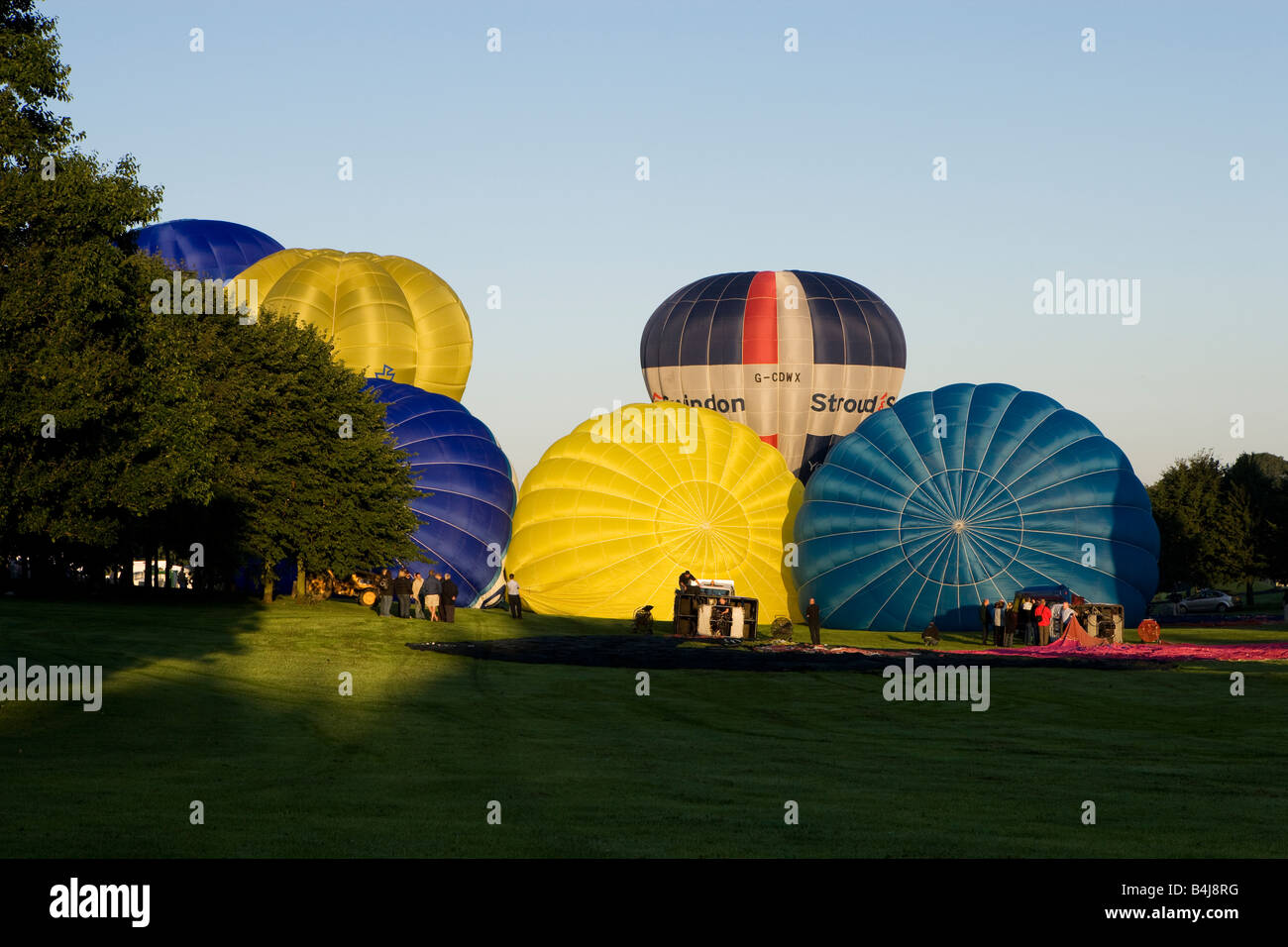 Hot Air Balloons, Northampton Balloon Festival, Northamptonshire