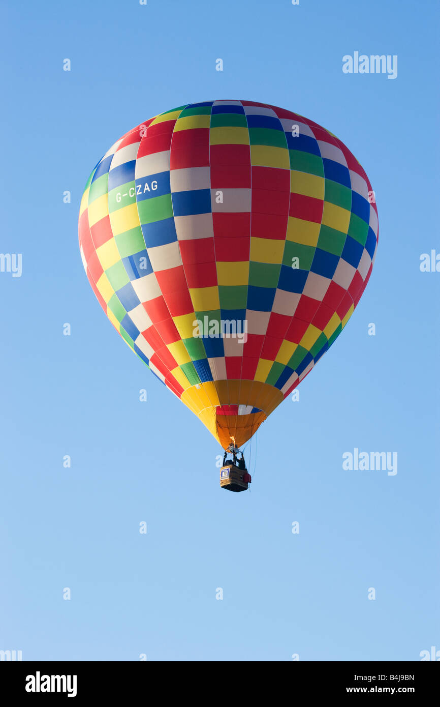 Hot Air Balloons, Northampton Balloon Festival, Northamptonshire, England, UK Stock Photo