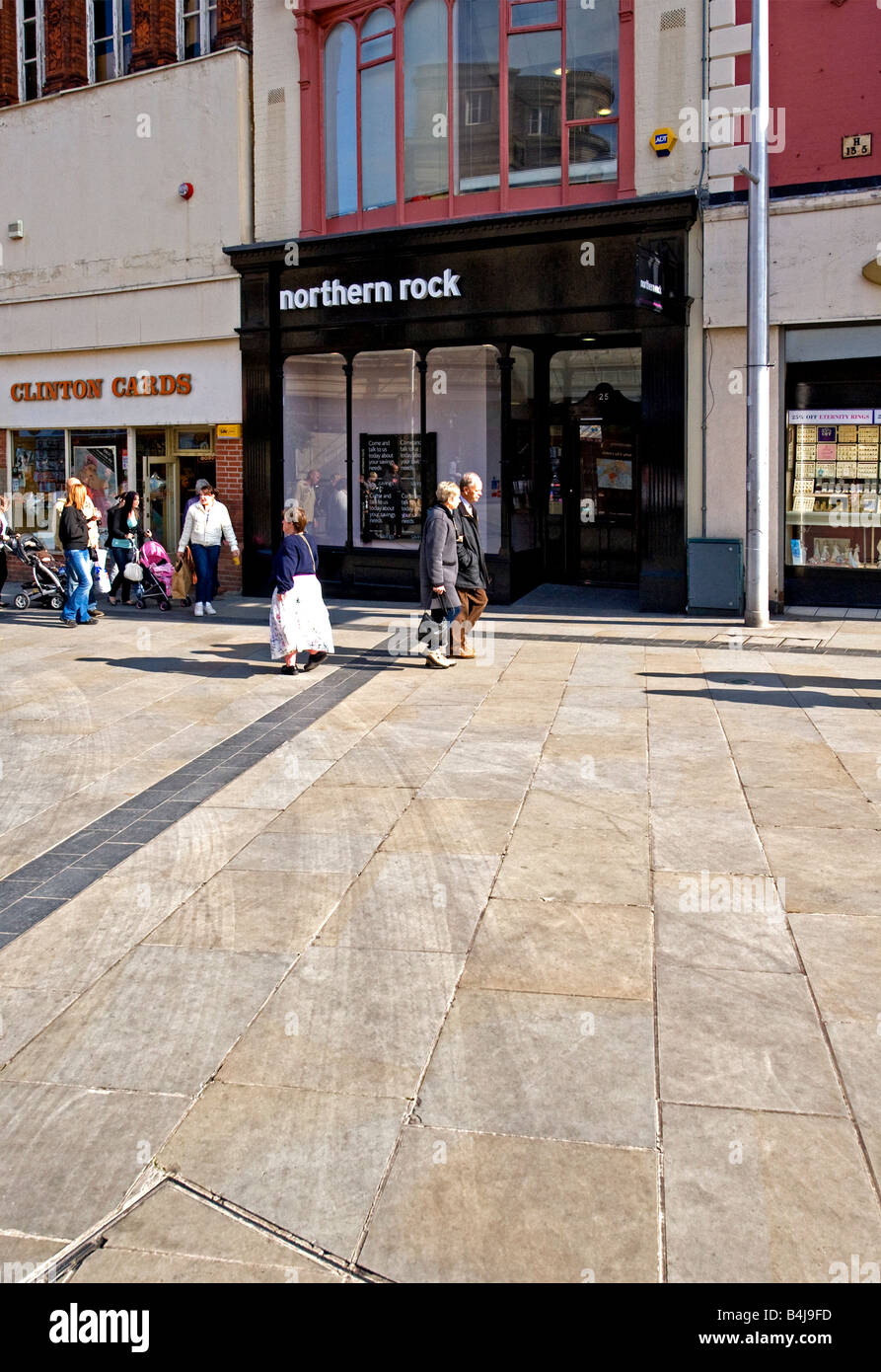 Northern Rock Bank Building Society. FOR EDITORIAL USE ONLY Stock Photo