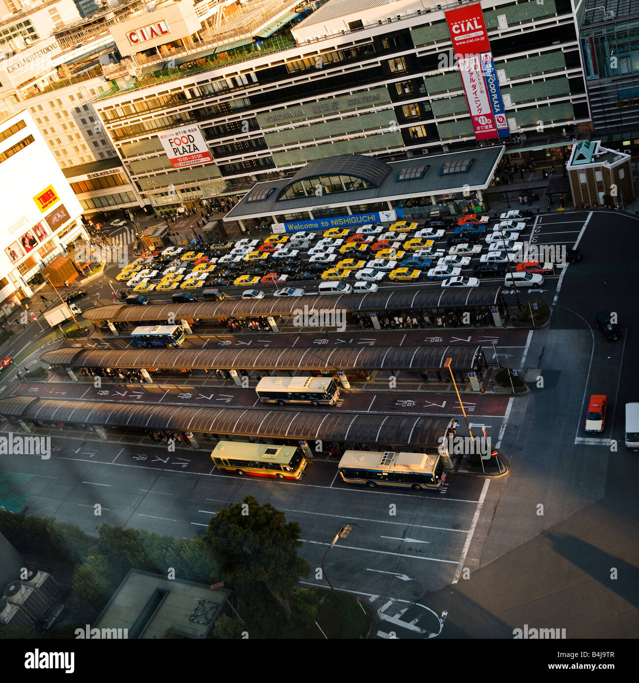 japan yokohama nishiguchi food plaza train station Stock Photo Alamy