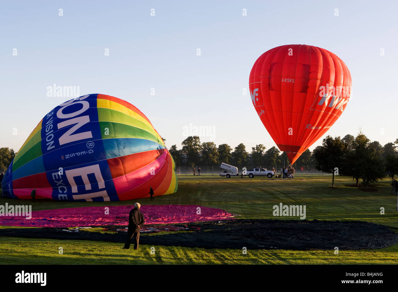 Hot Air Balloons, Northampton Balloon Festival, Northamptonshire