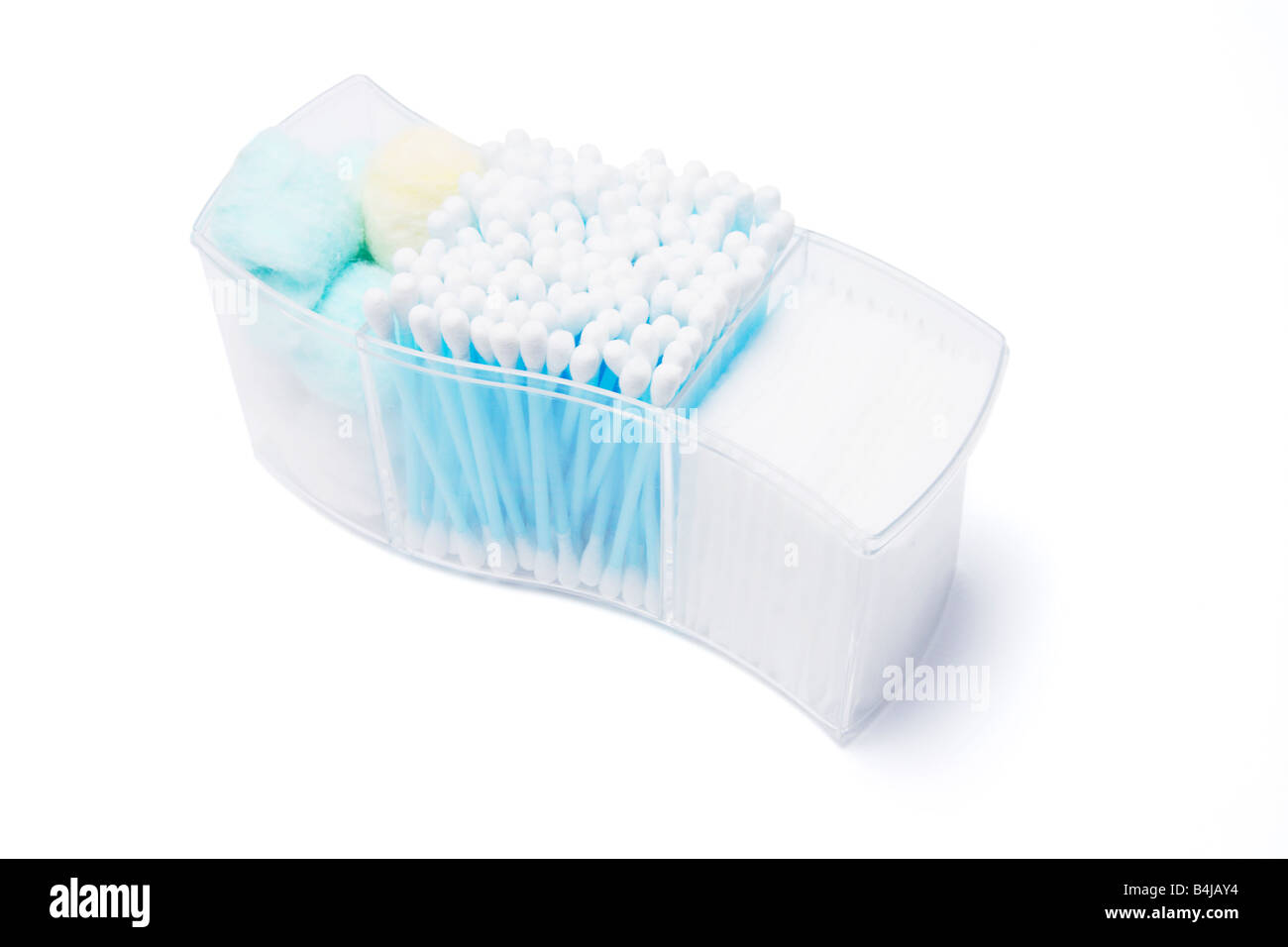 Box of Cotton Wool and Cotton Buds Stock Photo Alamy