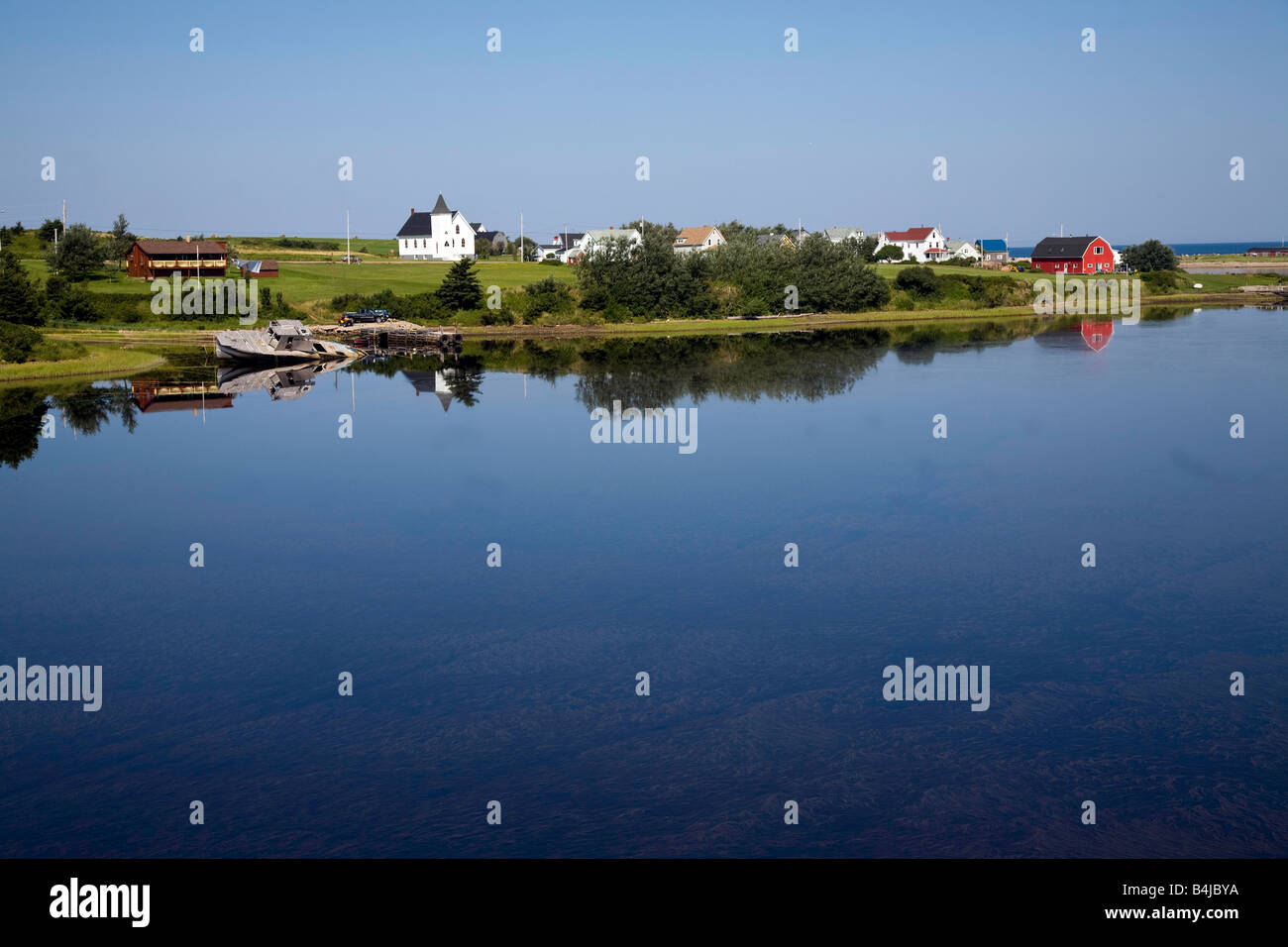 Margaree Harbour;Cape Breton;Nova Scotia;Canada Stock Photo Alamy