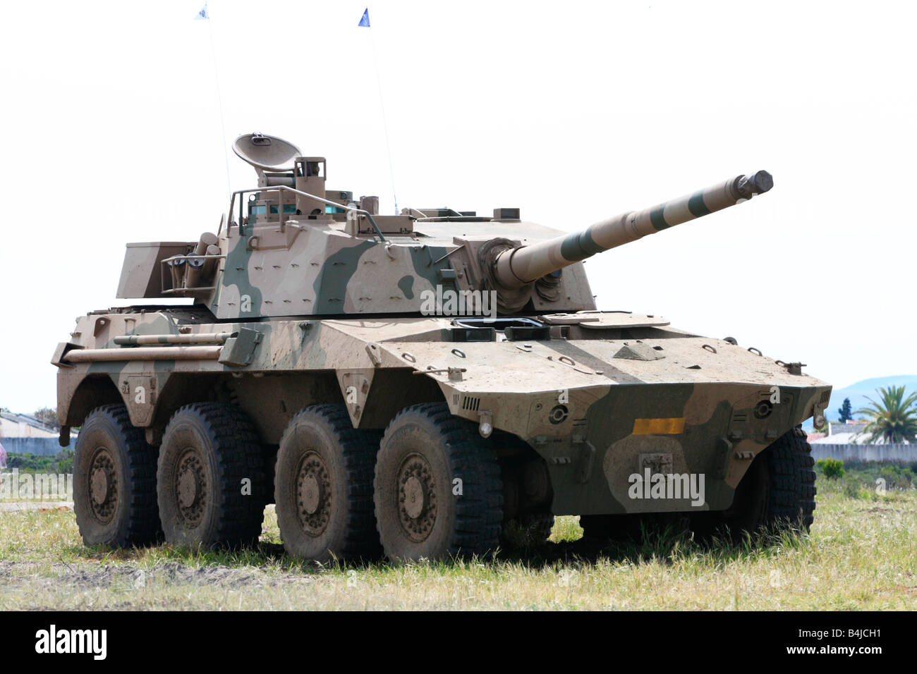 A Rooikat 76 Armoured Fighting Vehicle Stock Photo