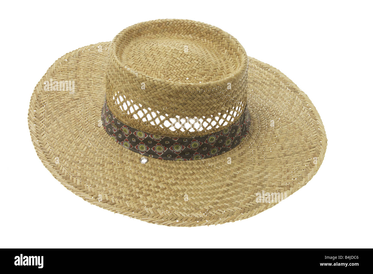 Straw hat headgear hi-res stock photography and images - Alamy