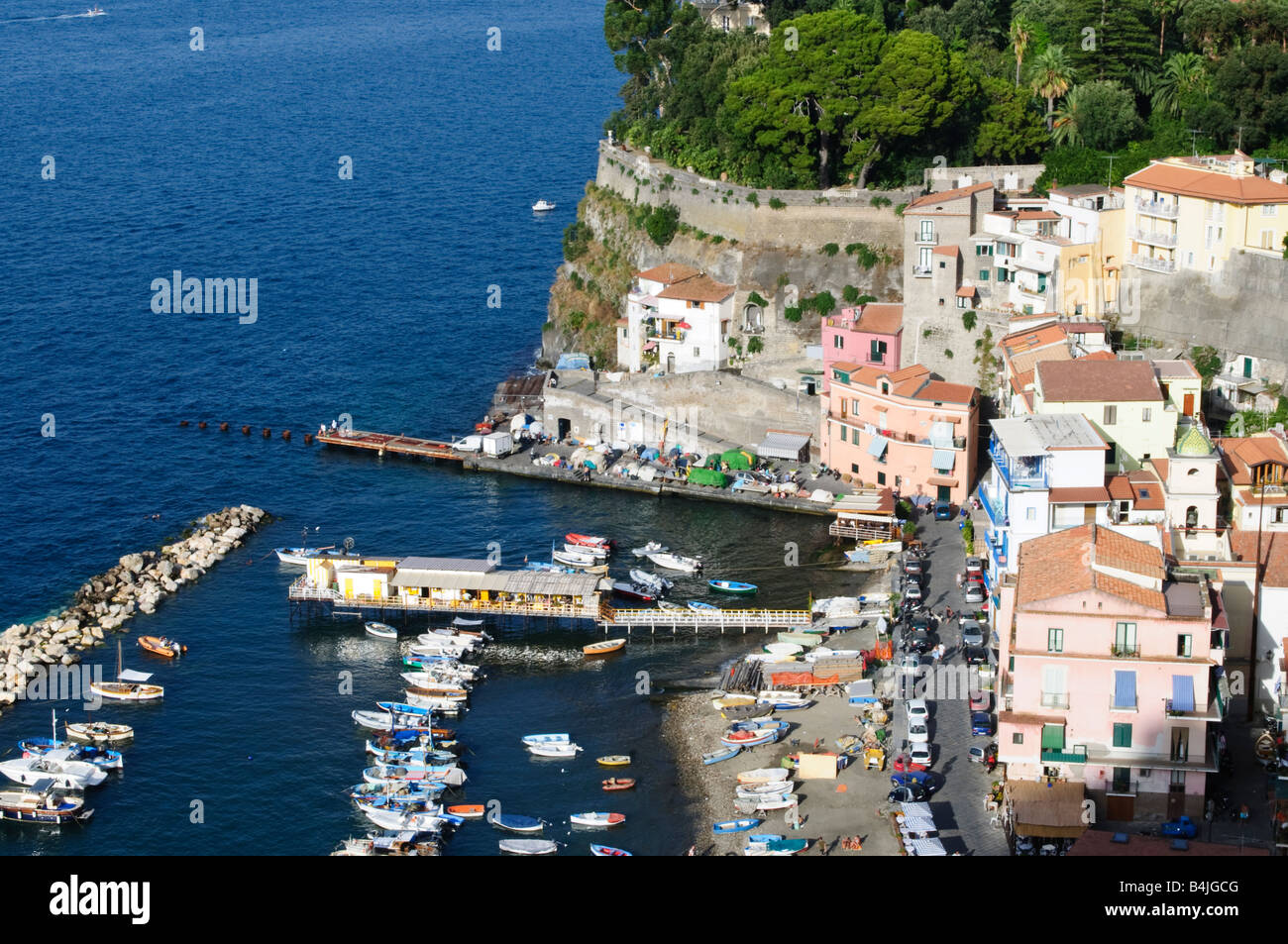 Grand Marina, Sorrento, Italy Stock Photo Alamy