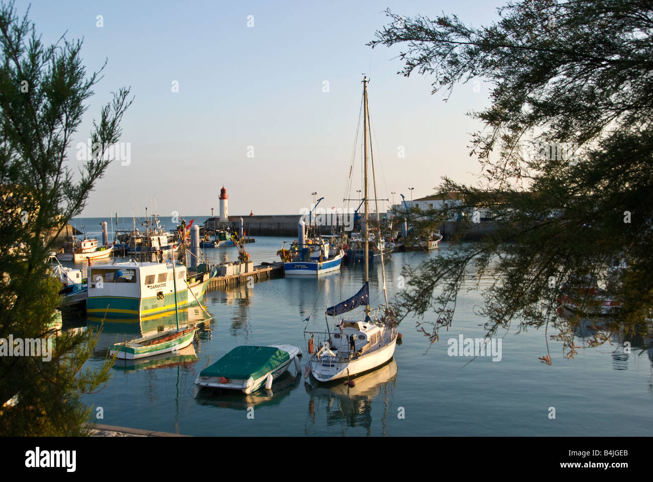 Harbour In La Cotiniere Ile D Oleron France Stock Photo Alamy