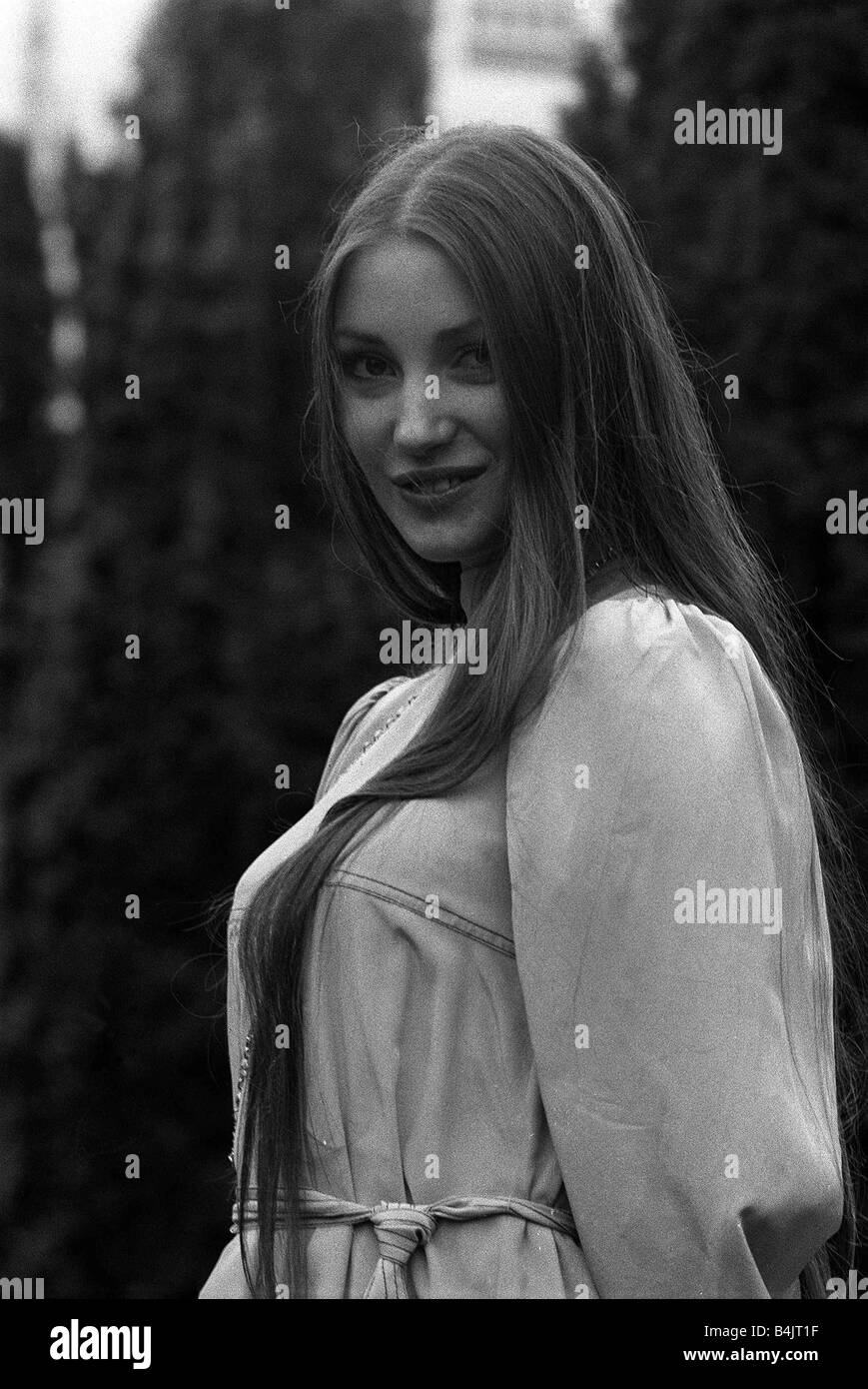 Portrait actress jane seymour Black and White Stock Photos & Images - Alamy