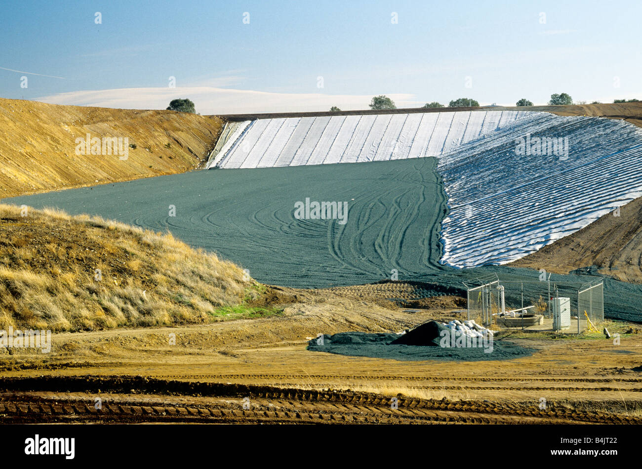 Landfill construction hires stock photography and images Alamy