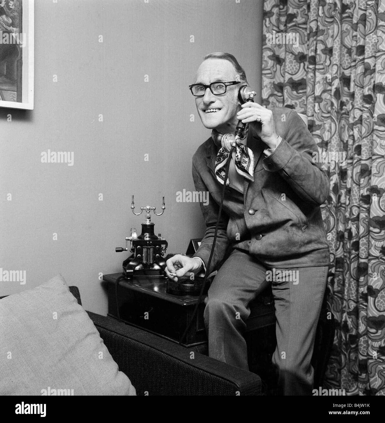 Actor Wilfred Brambell Wilfred Bramble December 1970 Star of most Stock