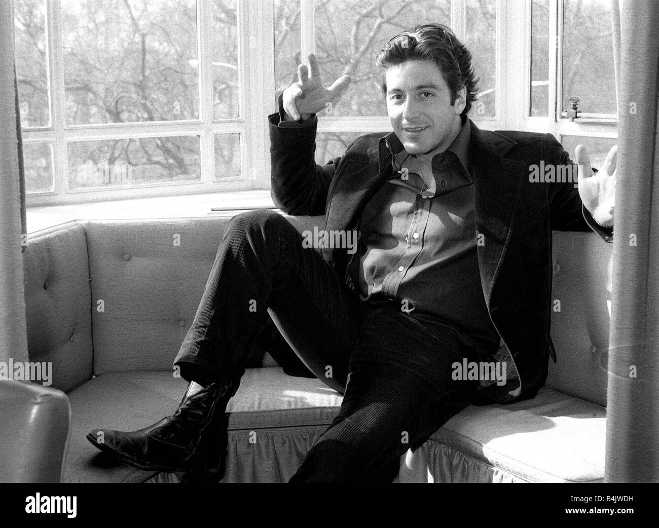 Al pacino 1974 Black and White Stock Photos & Images - Alamy