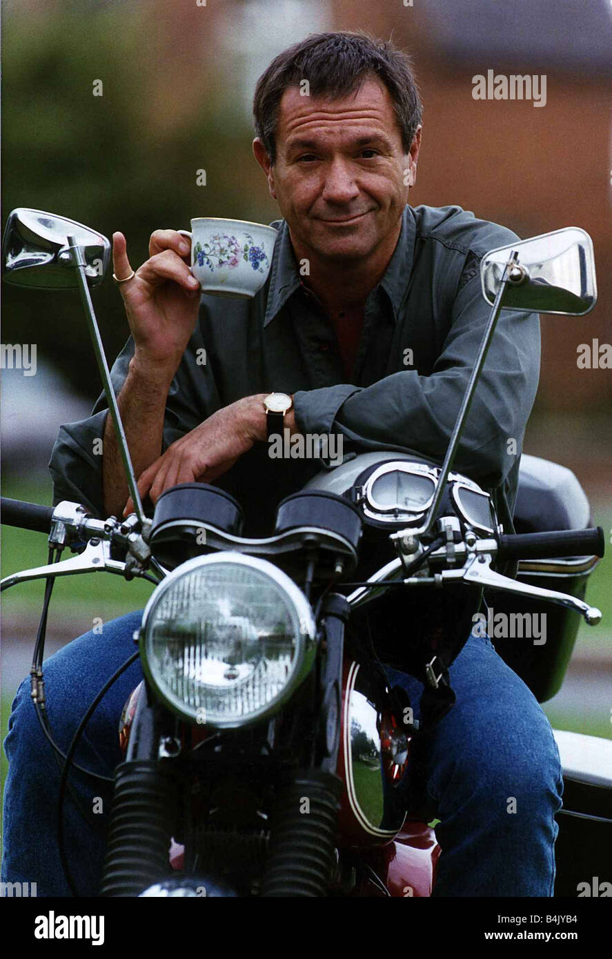 Michael Elphick actor central TVs Boon October 1989 dbase Stock Photo