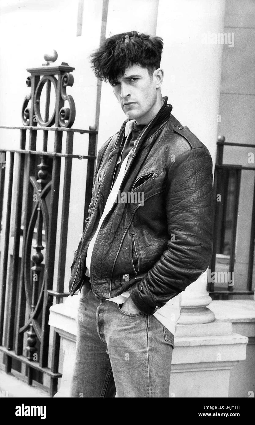 Rupert Everett actor and singer May 1987 dbase Stock Photo