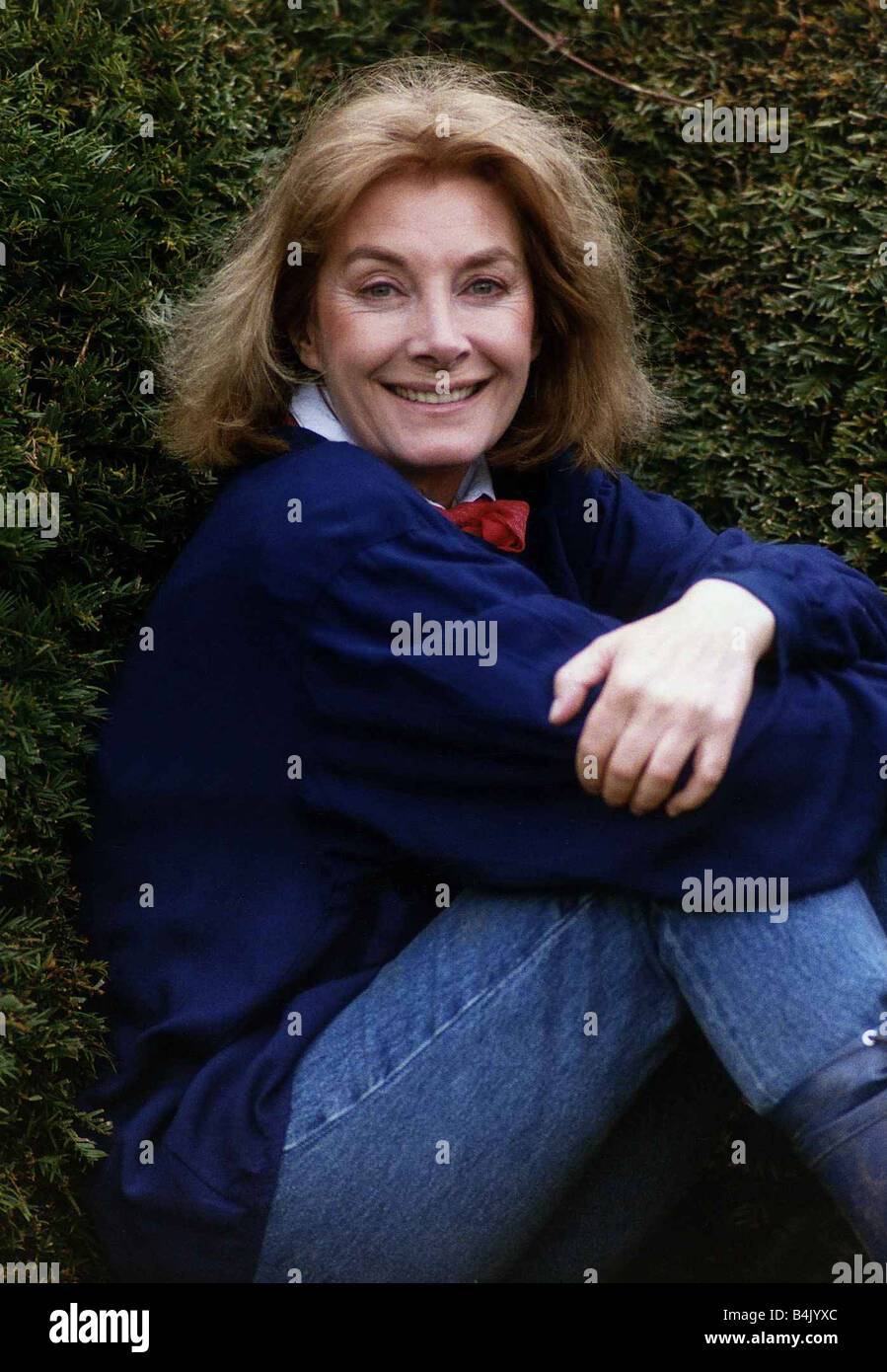 Jean Marsh actress May 1989 Dbase Mirrorpix Stock Photo