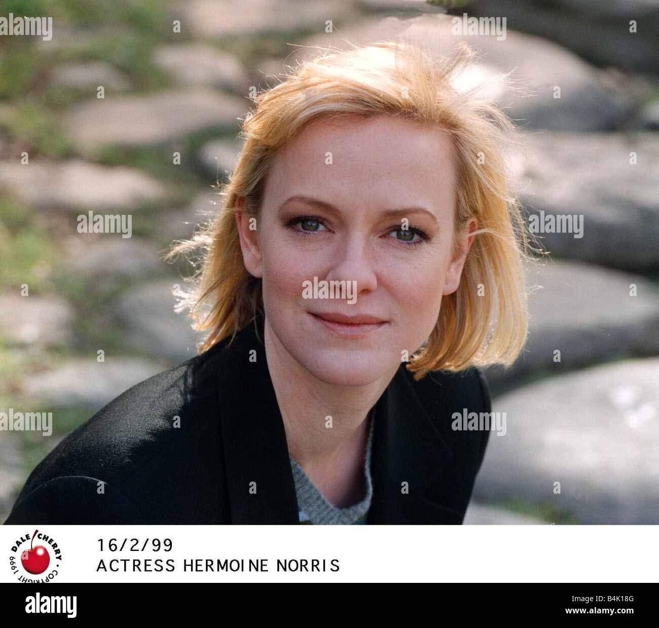 Hermoine Norris Actress Feb 1999 Stock Photo - Alamy