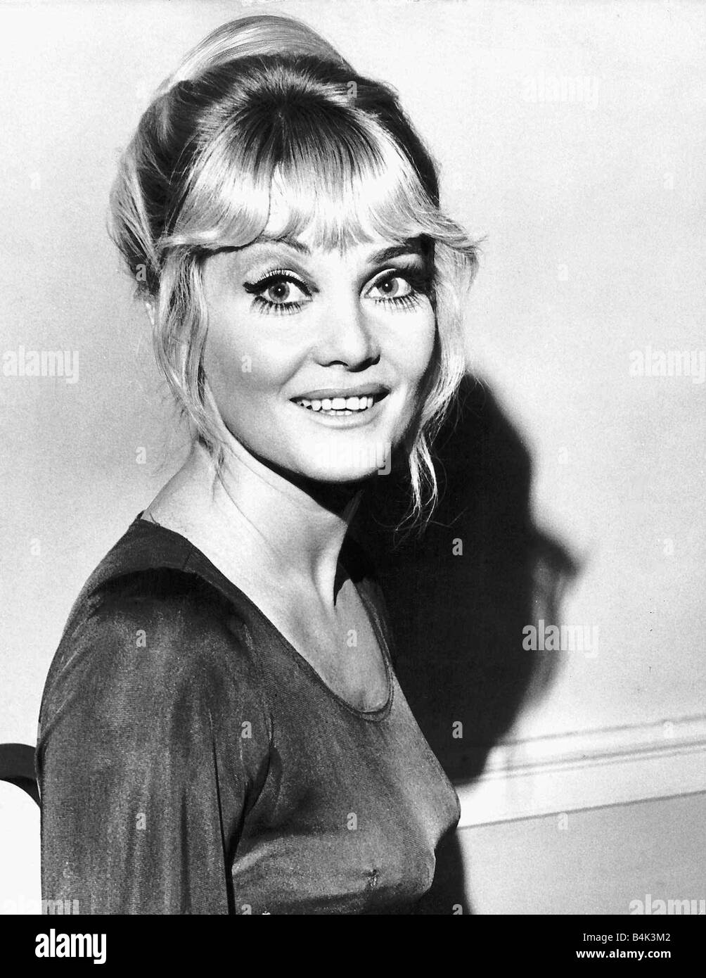 Diane Cilento Actress wife of Sean Connery Dbase Stock Photo