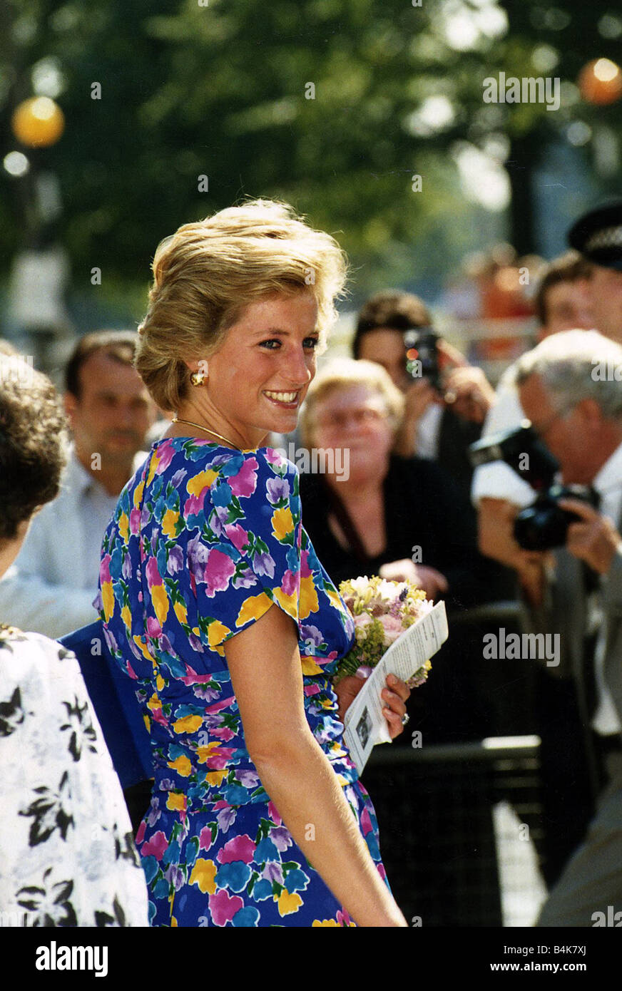 princess diana floral dress
