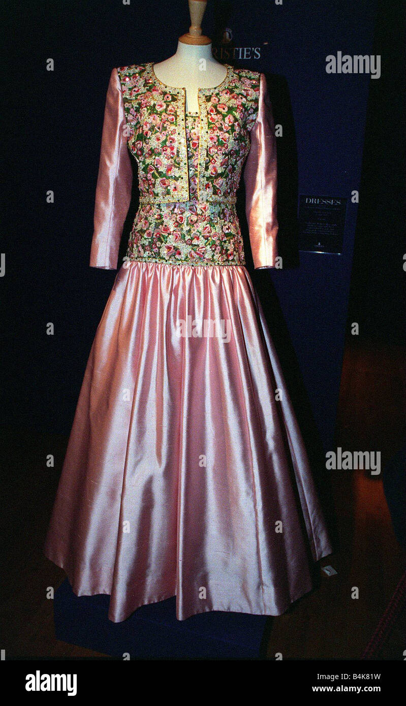 princess diana dress auction 1997 Dresses From The Collection Of Diana, Princess Of Wales" 1997 Christi