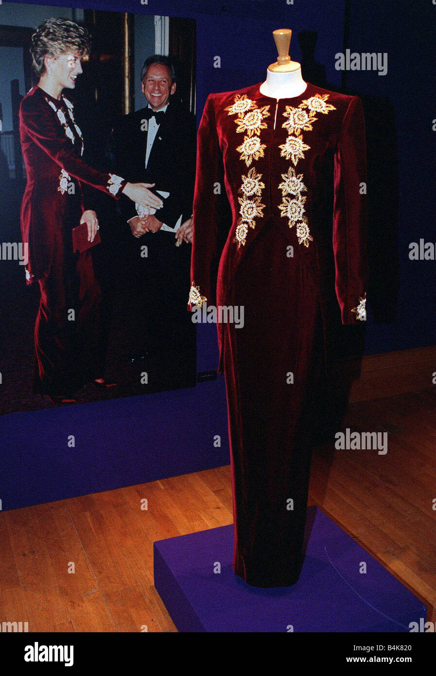 Princess Diana Dress Auction High Resolution Stock Photography and