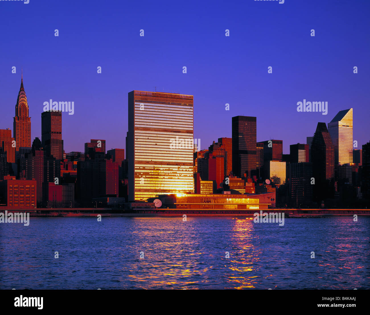 UN Building New York USA Stock Photo - Alamy