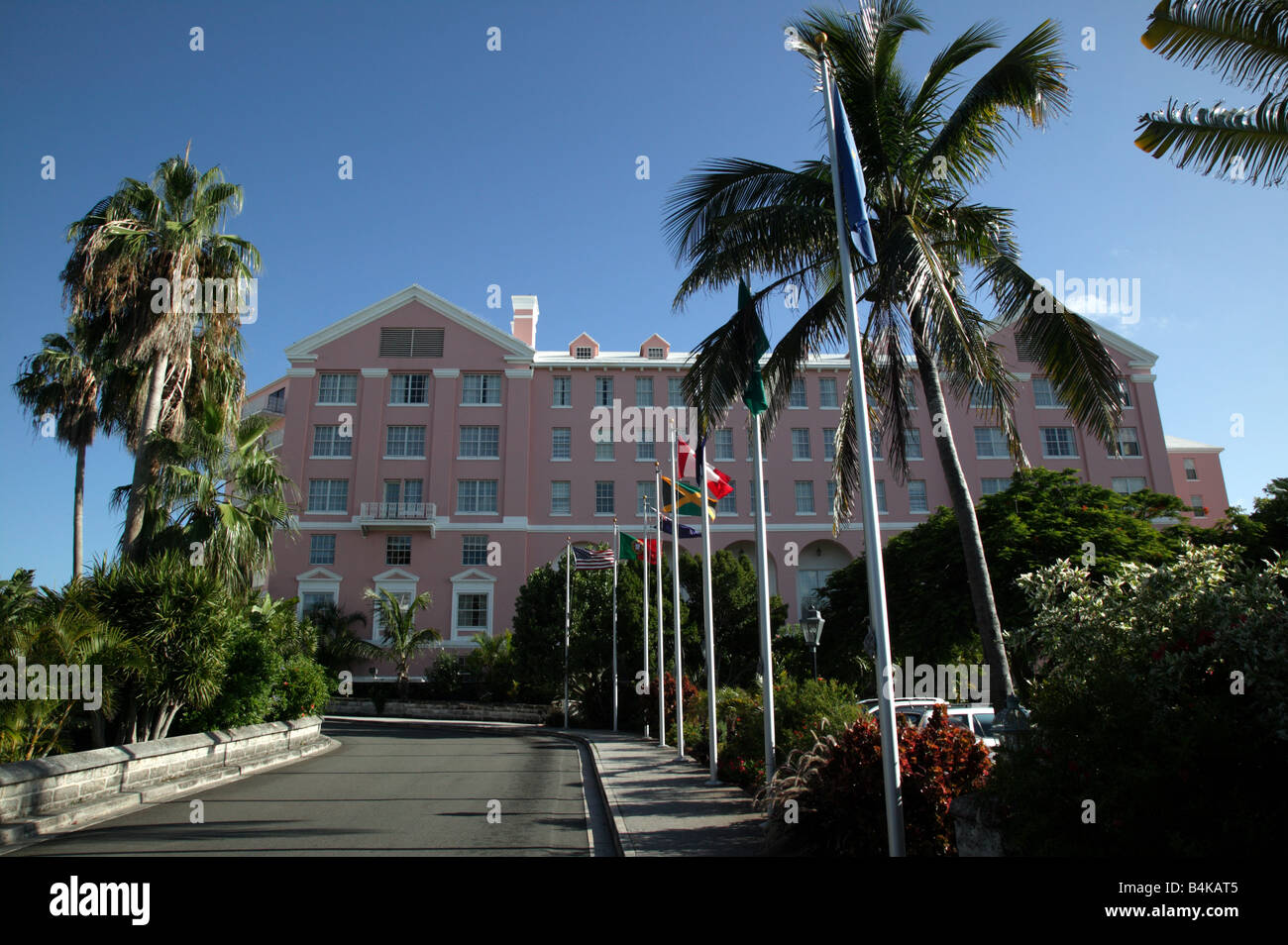 The Princess Hotel, Pitts Bay Road, Hamilton Bermuda Stock Photo Alamy