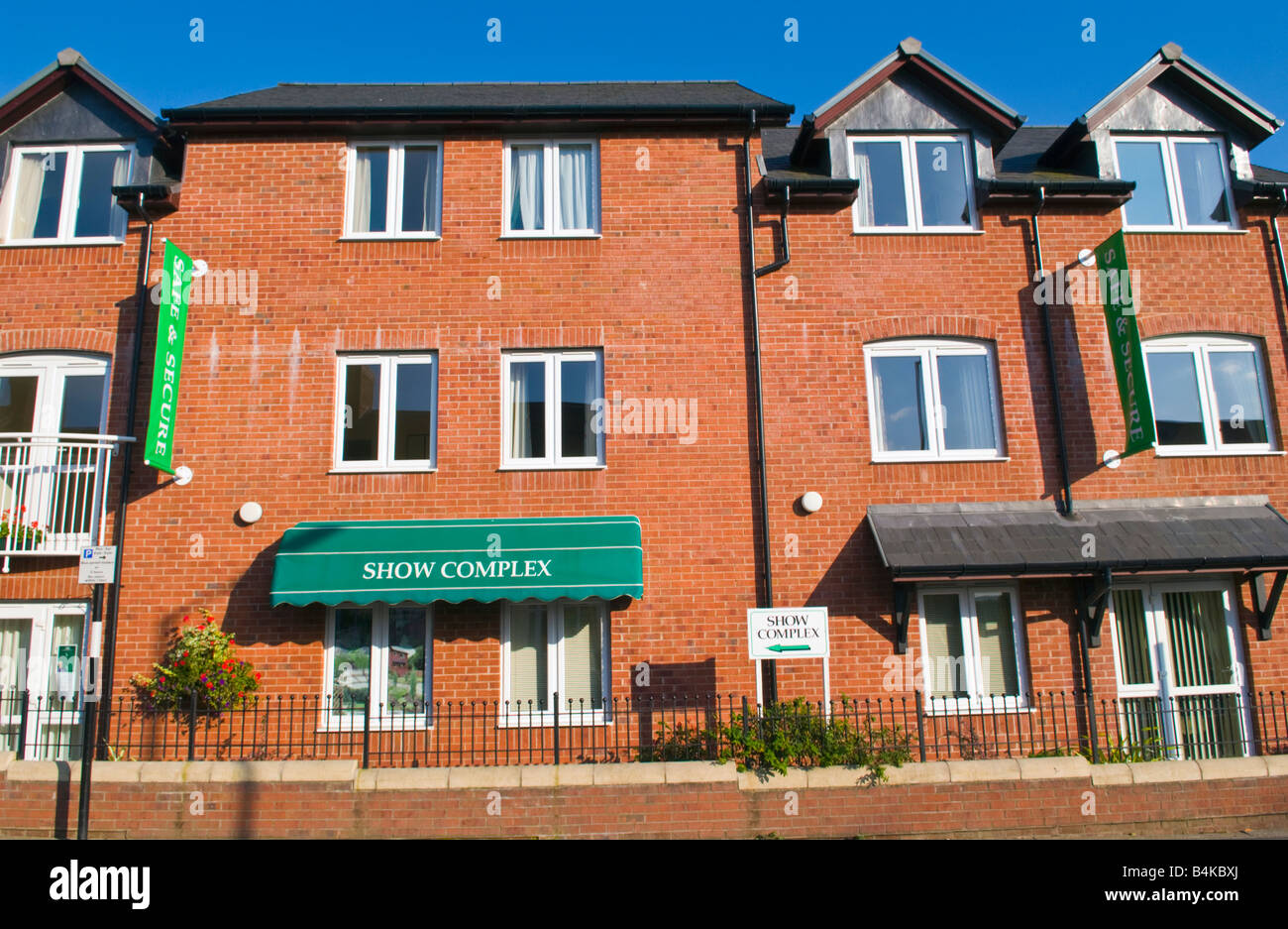 McCarthy and Stone retirement apartments in Ludlow Shropshire England