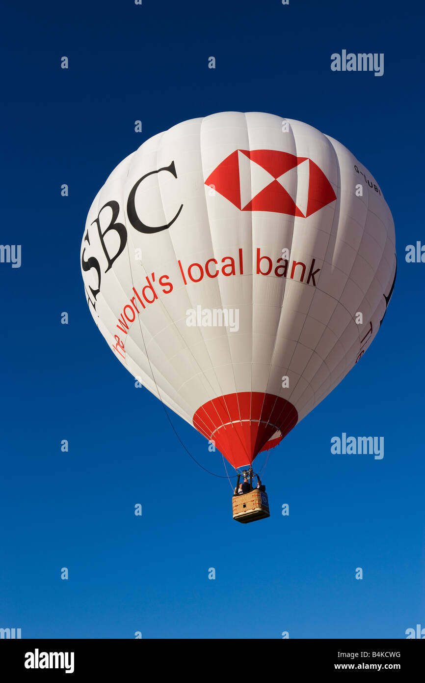 Hot Air Balloon, Northampton Balloon Festival, Northamptonshire, England, UK Stock Photo
