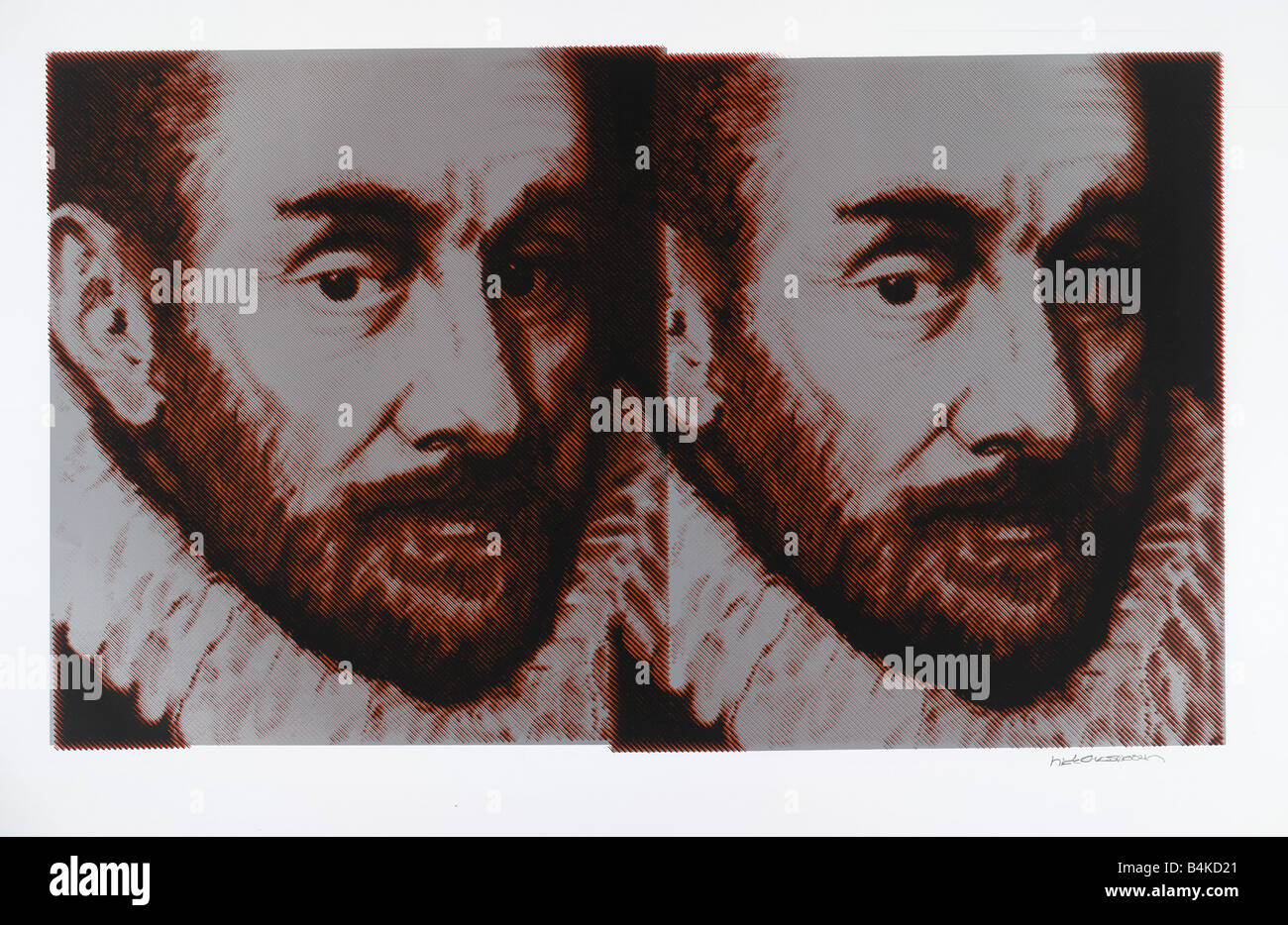 Willem van Oranje, prince of the Netherlands, 15331584, duoprint