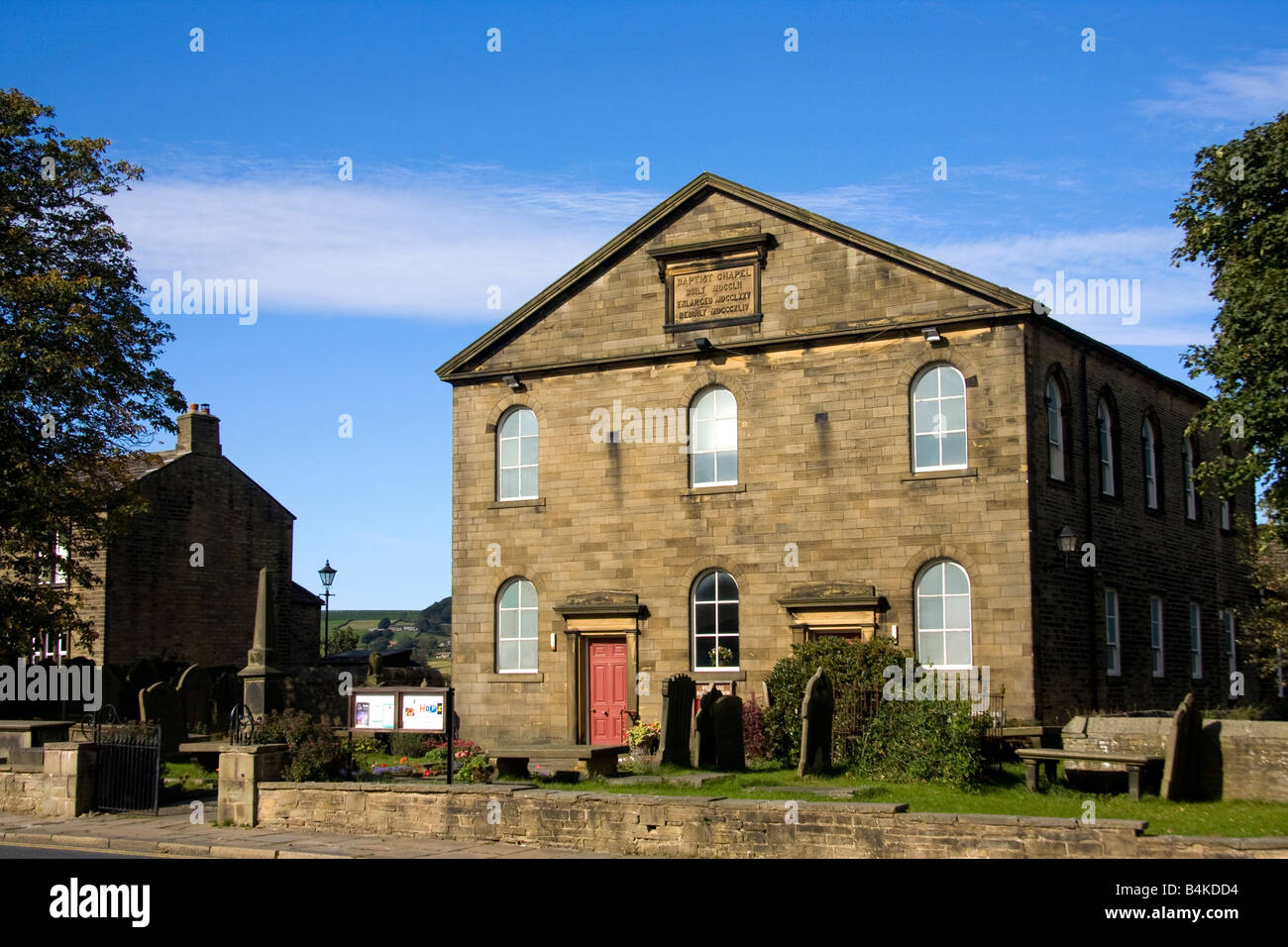Methodist Church , Haworth , West Yorkshire, England Stock Photo - Alamy