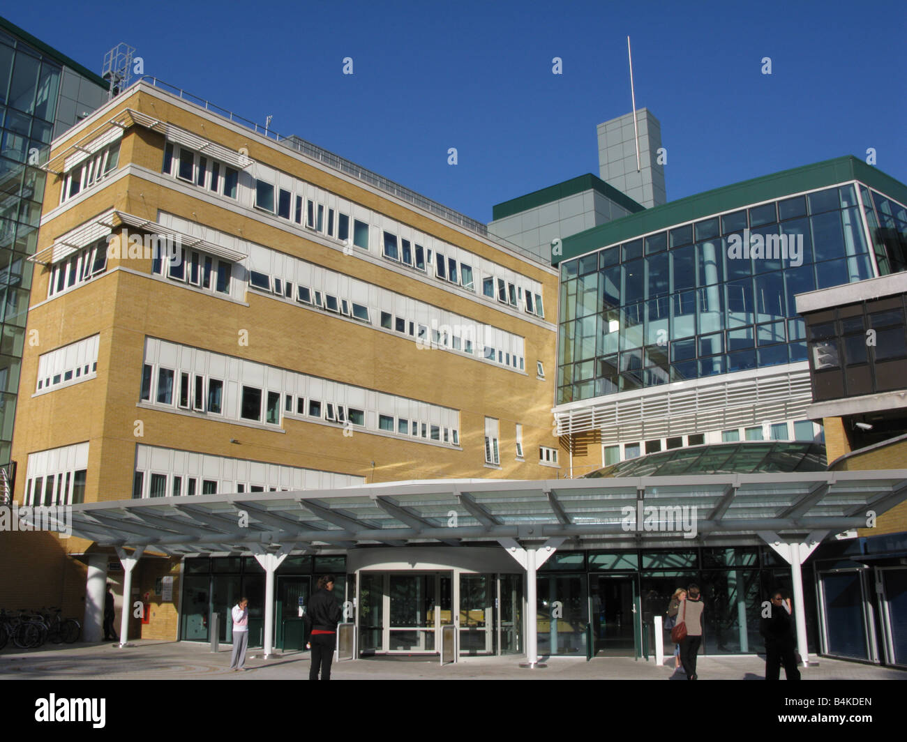 Whittington Hospital Main Entrance in Archway/Highgate, London Stock