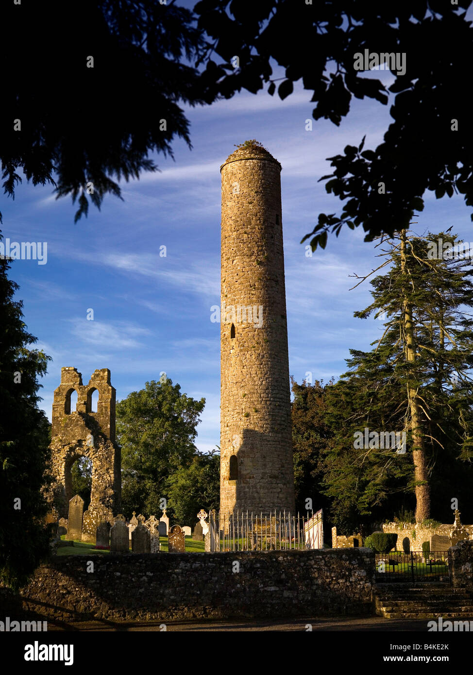 Donaghmore Round Tower Co. Meath, Ireland Stock Photo Alamy