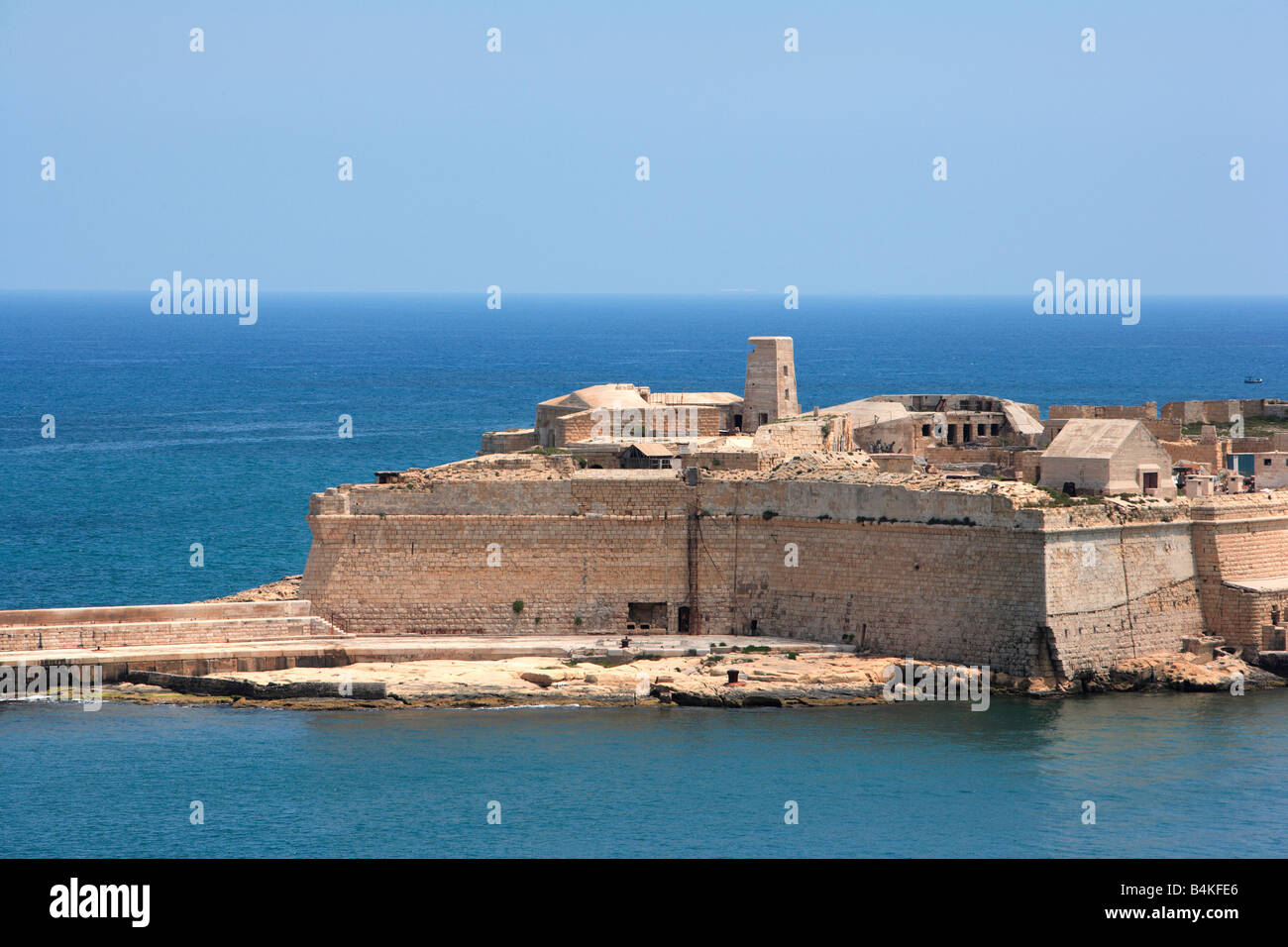 Fort Ricasoli, Ricasoli Point, Malta Stock Photo