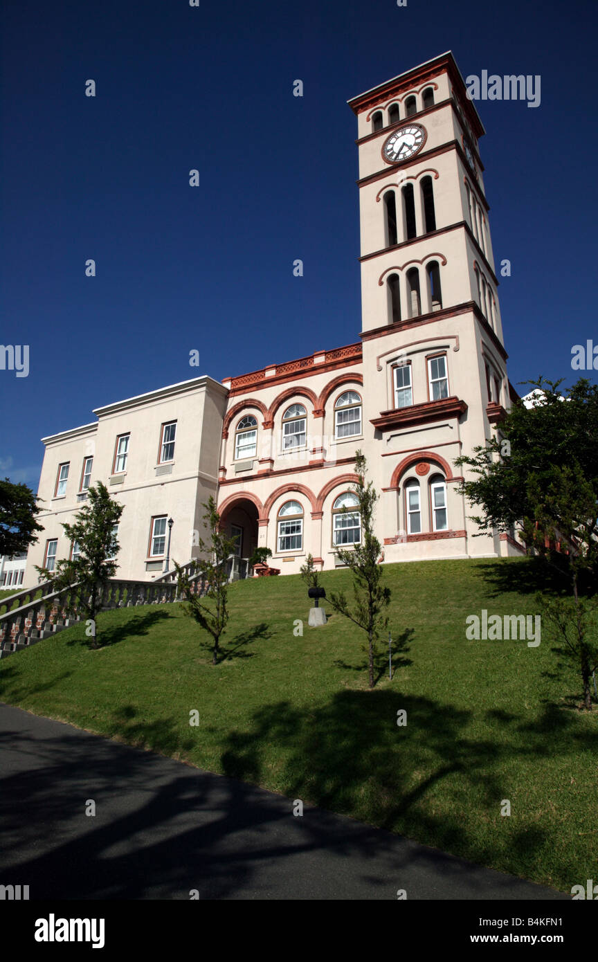 View of the House of Assembly, Hamilton, Bermuda Stock Photo Alamy