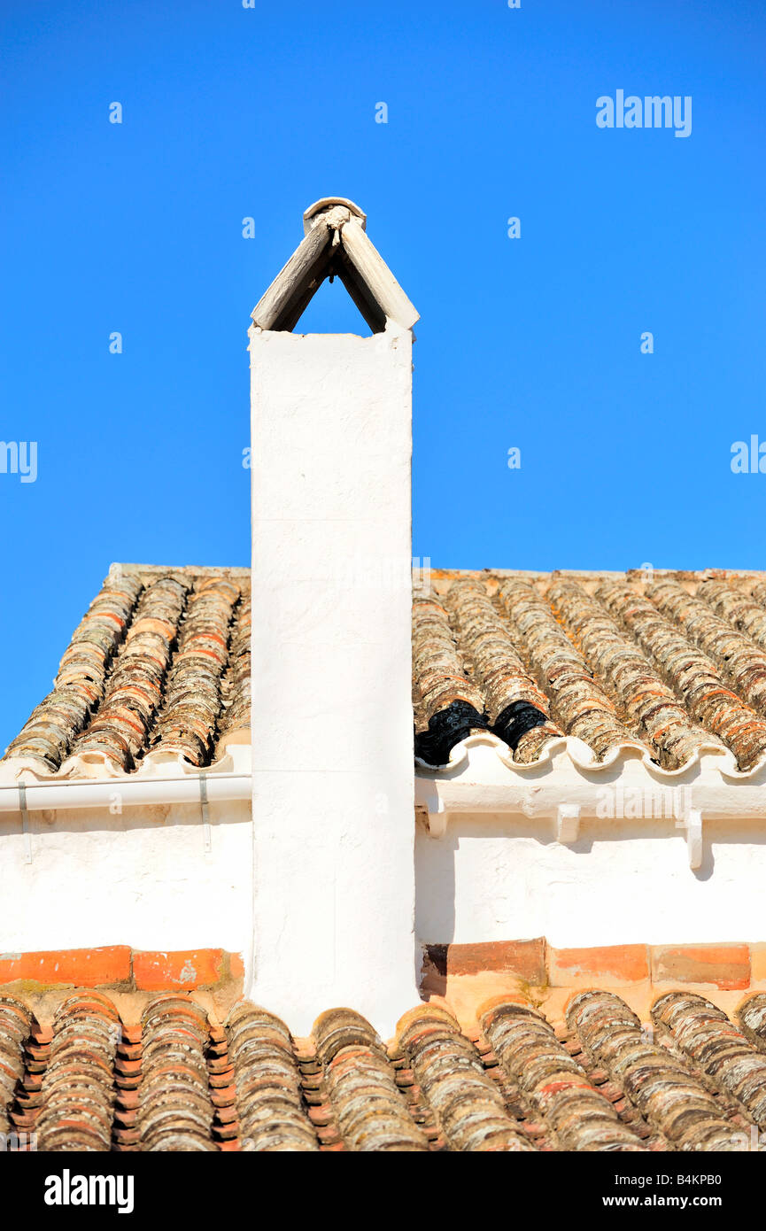Spanish roof detail Stock Photo Alamy