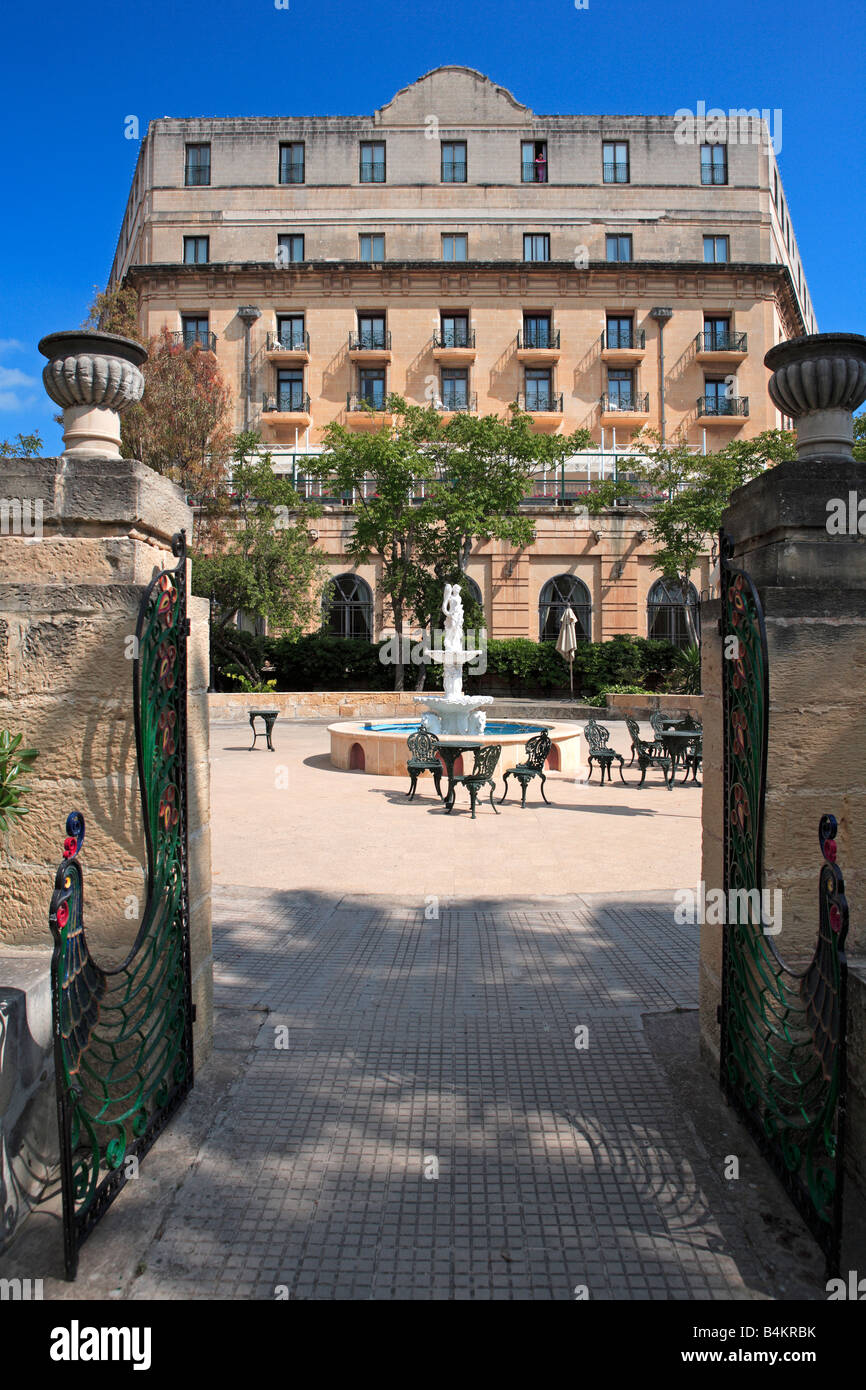 Hotel Phoenicia, Valletta, Malta Stock Photo