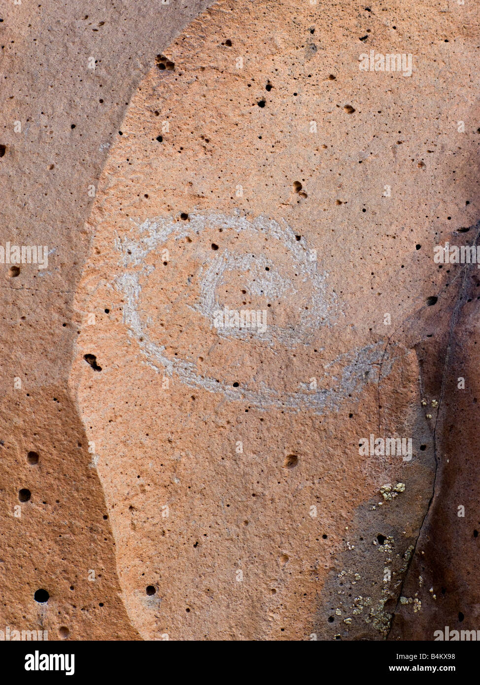 petroglyph in nampaweep, grand canyon parashant national monument Stock Photo