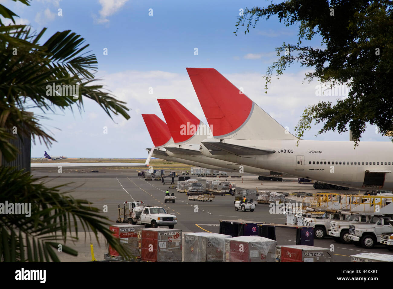 Honolulu International Airport Honolulu Oahu Hawaii Stock Photo Alamy