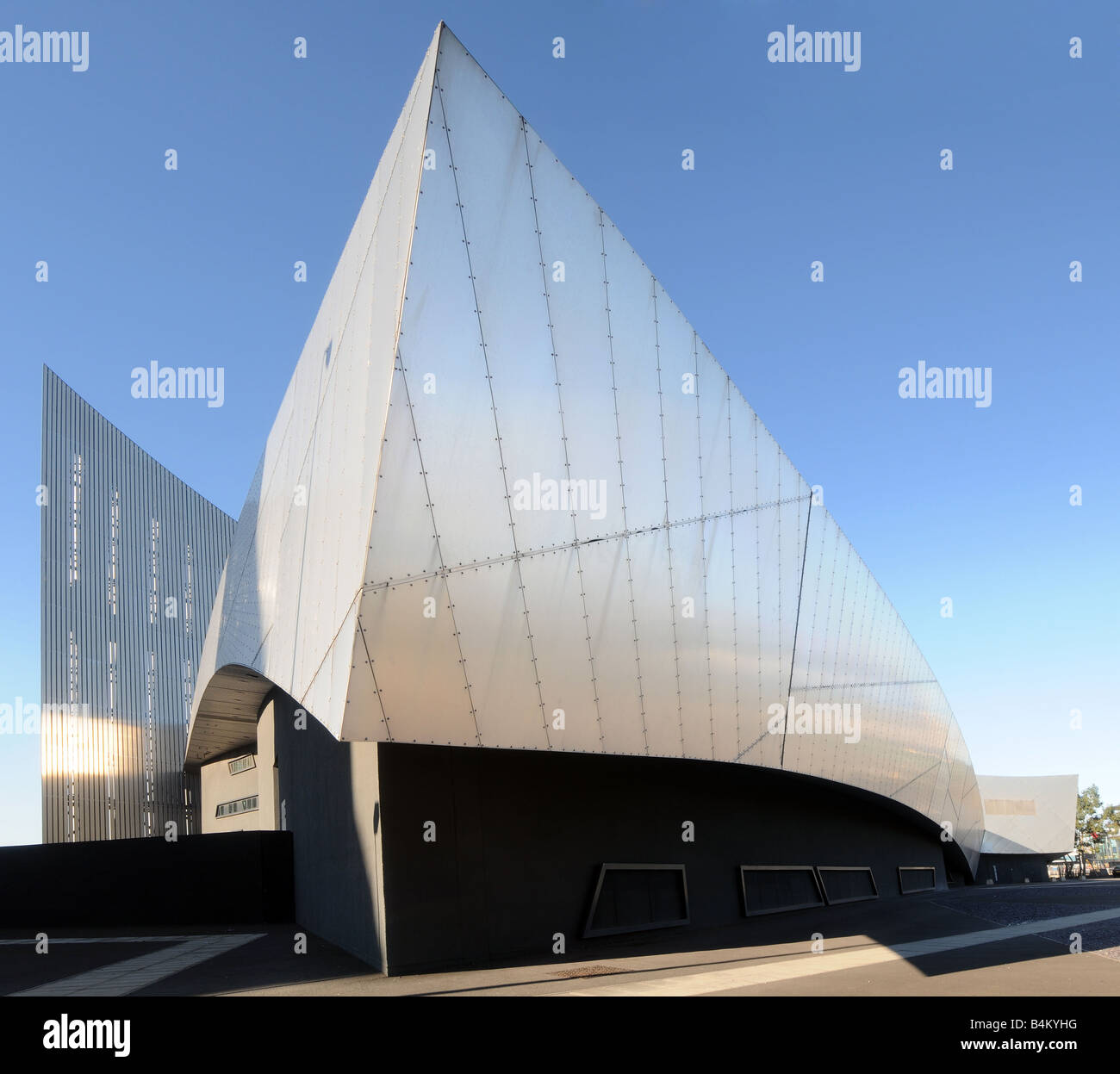Imperial war museum Salford Quays Manchester England Stock Photo - Alamy