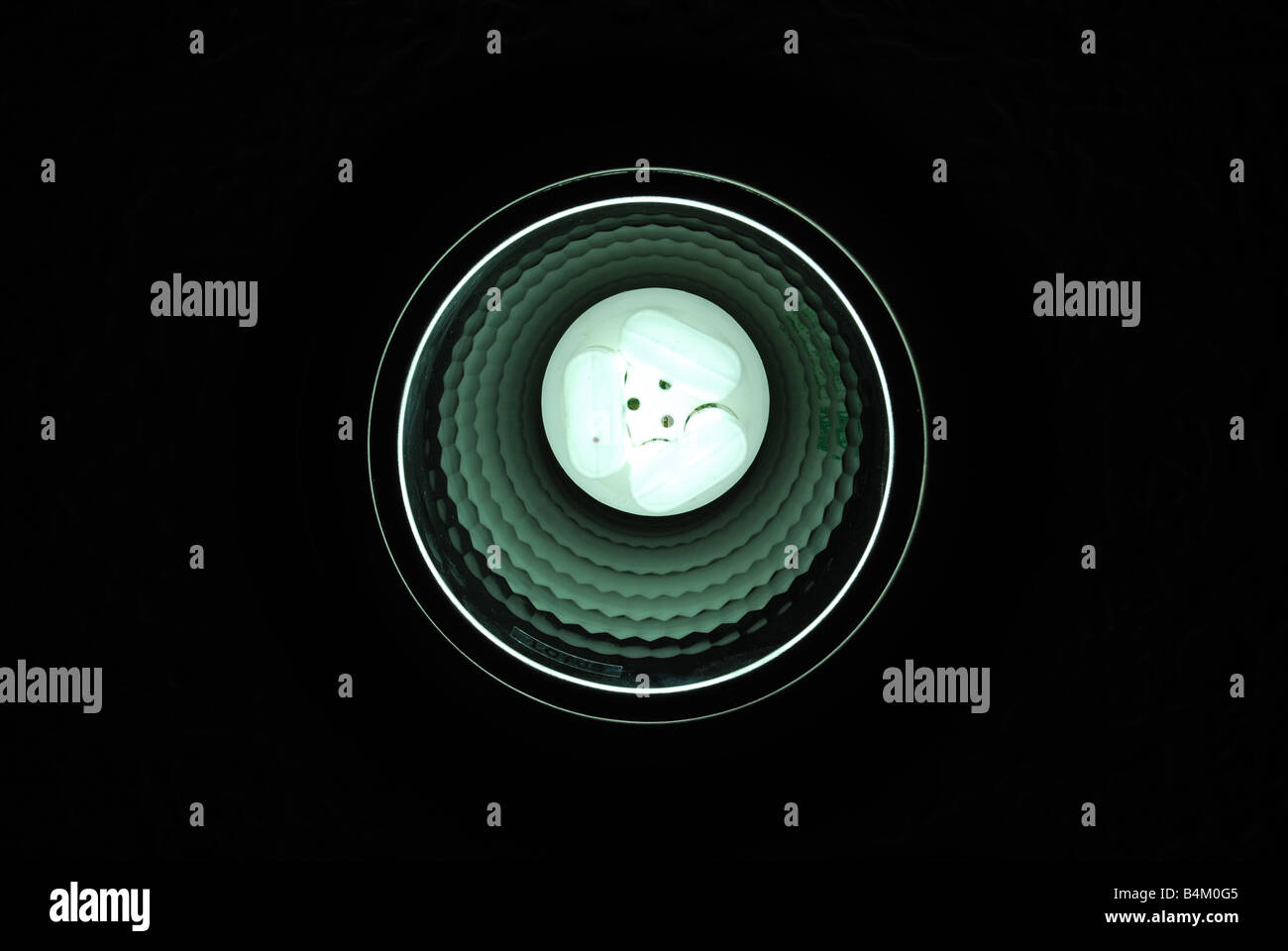 Compact fluorescent lamp Stock Photo Alamy