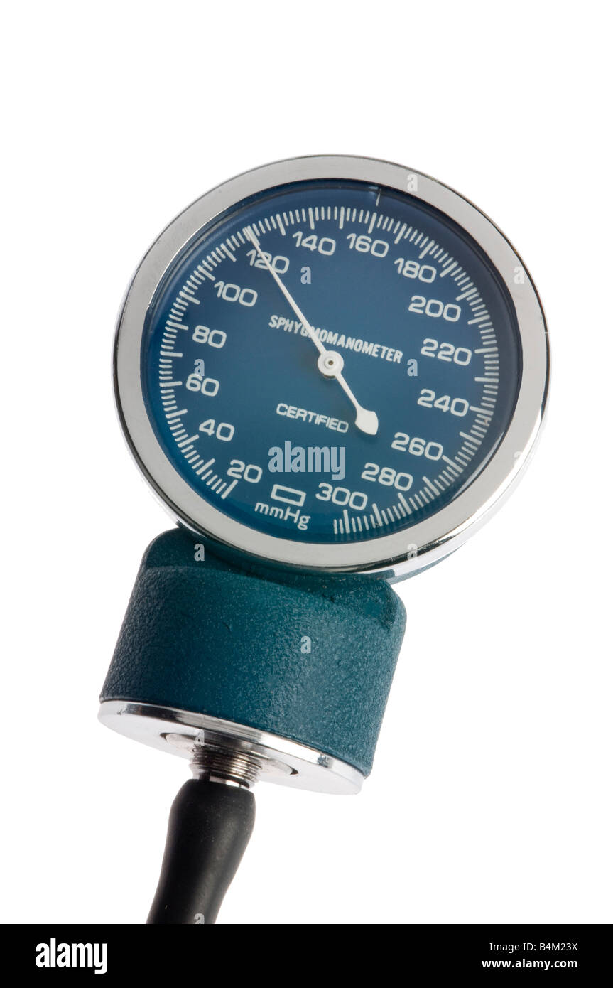 blood pressure meter Stock Photo Alamy