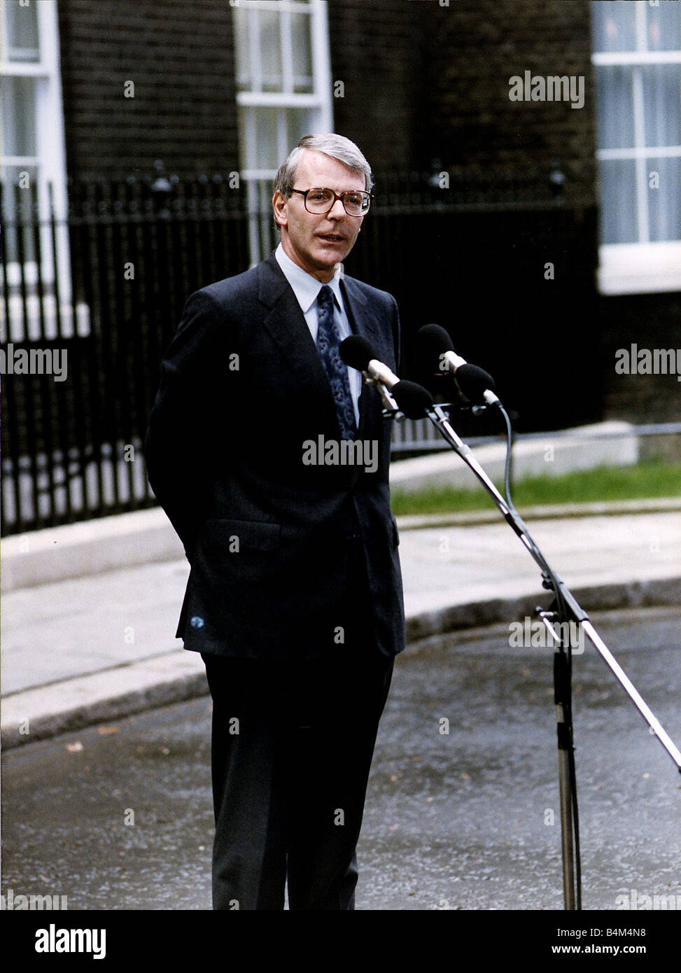 John Major Downing Street Stock Photos & John Major Downing Street