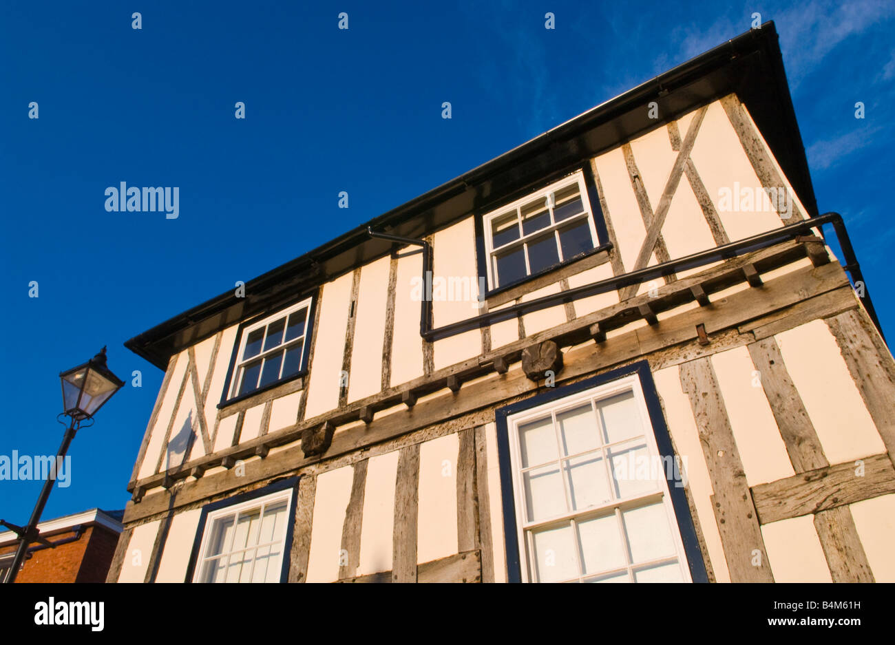 Timber framed house in Ludlow Shropshire England UK Stock Photo Alamy