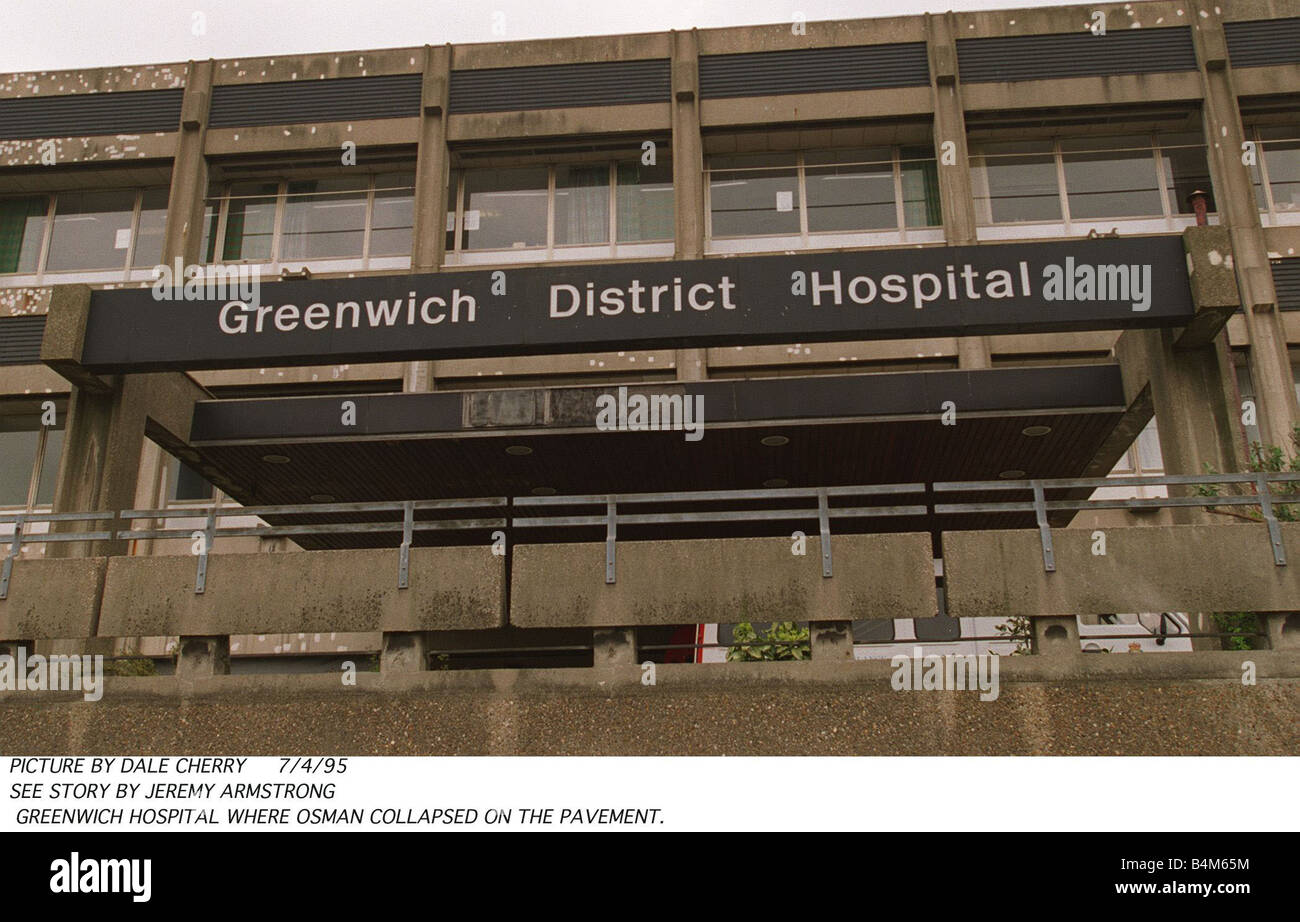 Greenwich District Hospital 1995 Stock Photo Alamy