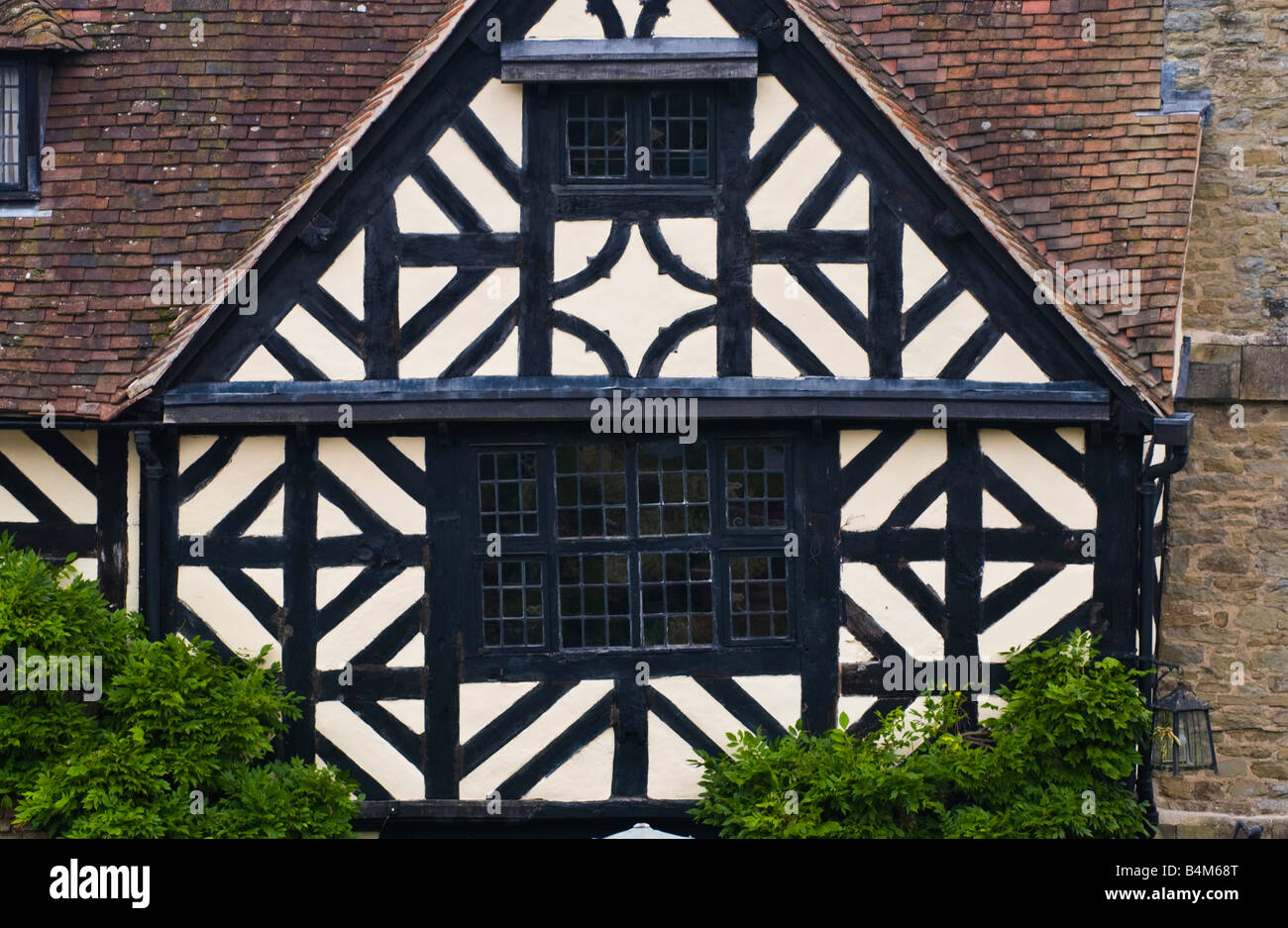 Timber framed house in Ludlow Shropshire England UK Stock Photo Alamy