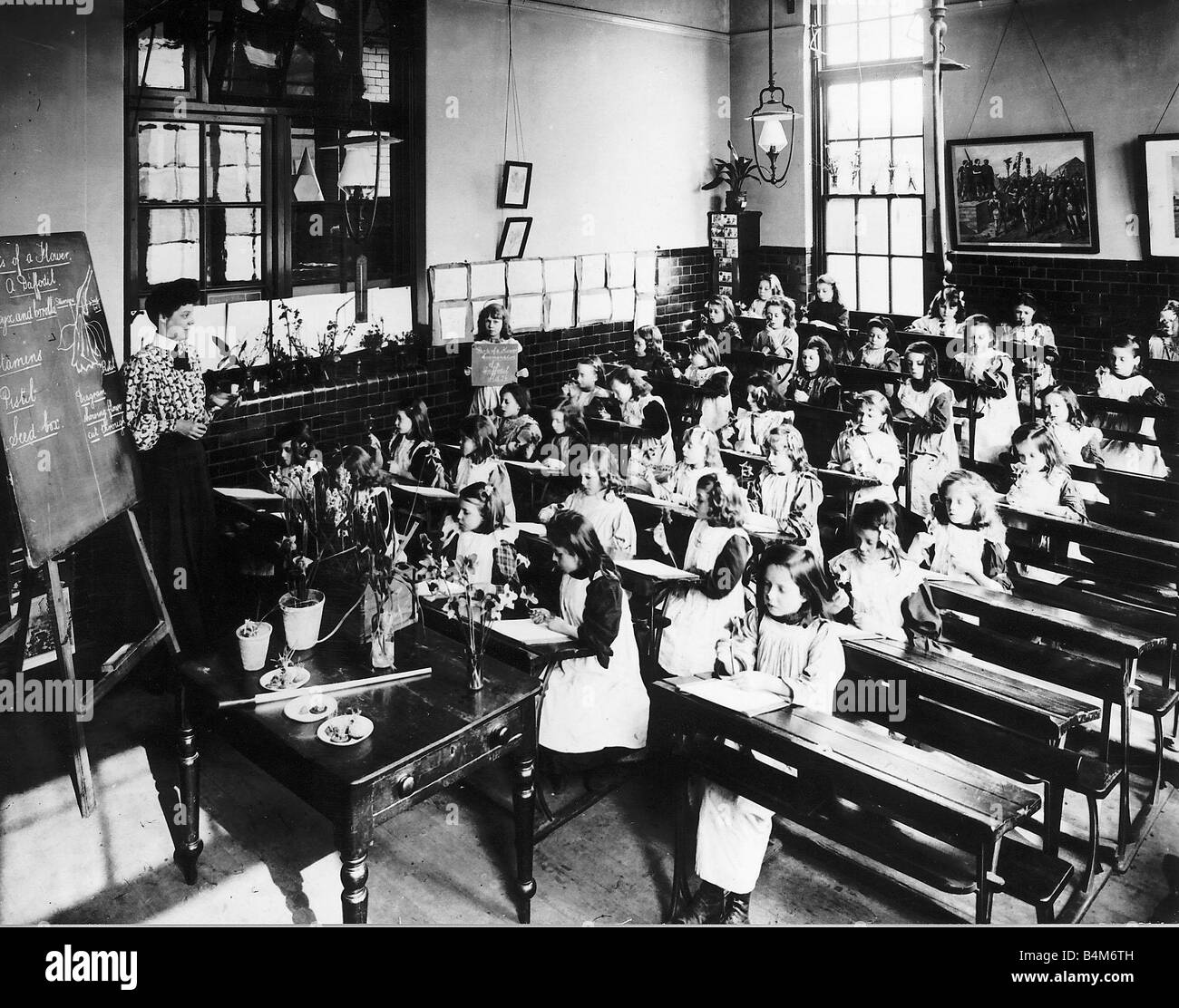 20th century classroom Black and White Stock Photos & Images Alamy