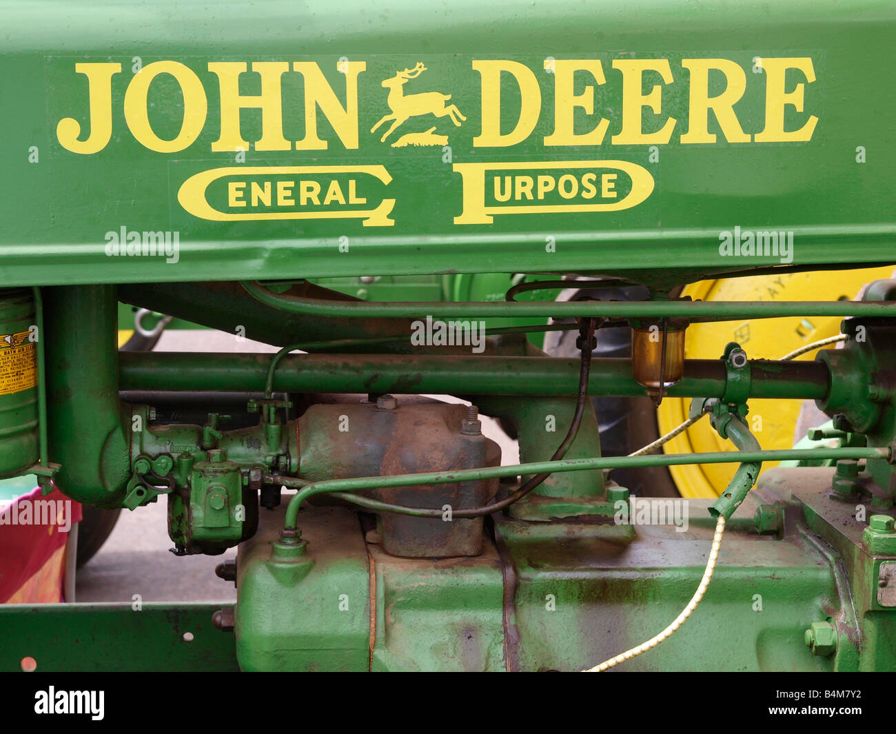Antique john deere tractor hires stock photography and images Alamy
