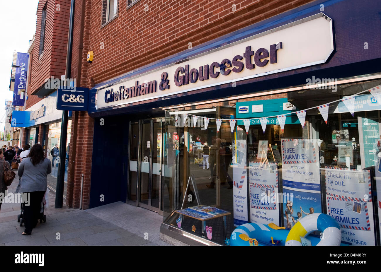 Cheltenham Gloucester Building Society Bank Stock Photos