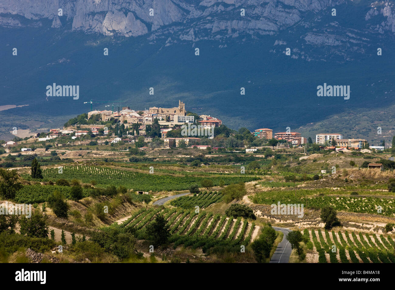 LaGuardia a town in the Rioja Alavesa wine region in north central Spain Stock Photo