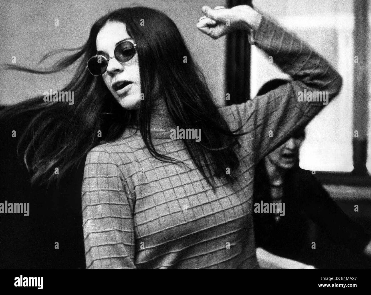 Virginia North Actress Nov 1966 learning Khatak dancing from the North West  Frontier for a part in a film Stock Photo - Alamy